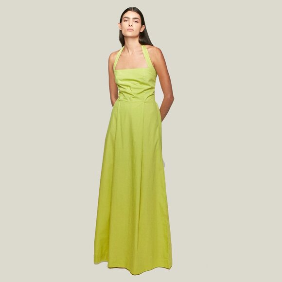 S/W/F Wide Panelled Maxi Dress (Sz L) NWT - Picture 4 of 16